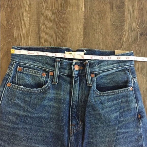 Madewell The Momjean in Downey Wash Size 25 - Picture 12 of 16